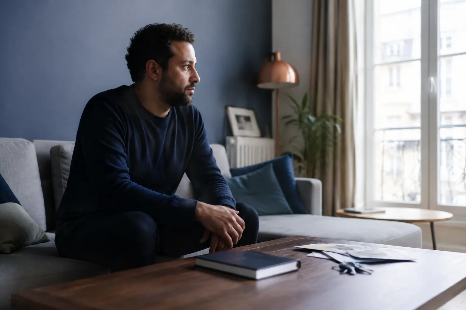 Personne traversant une période de fatigue et de blocages